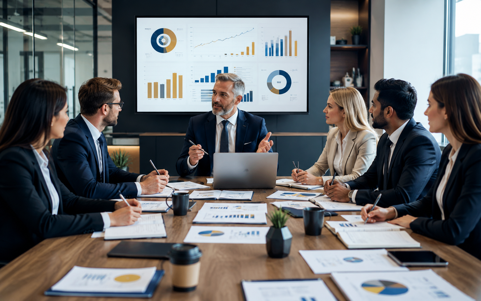 Management Reporting illustration